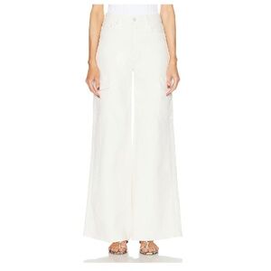 ✨ NWT Mother Undercover Cargo Sneak Jeans | Cream Puffs | Size 26 ✨